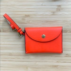 JCrew Leather Coin Pouch